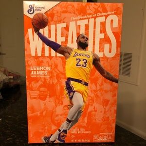 Lebron James Limited Edition Cover Wheaties